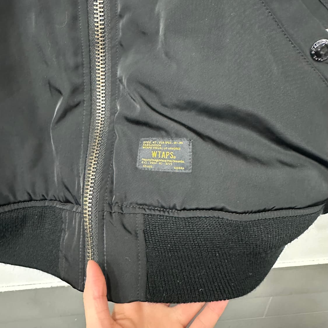 더블탭스 MA-1 항공점퍼 상품이미지3