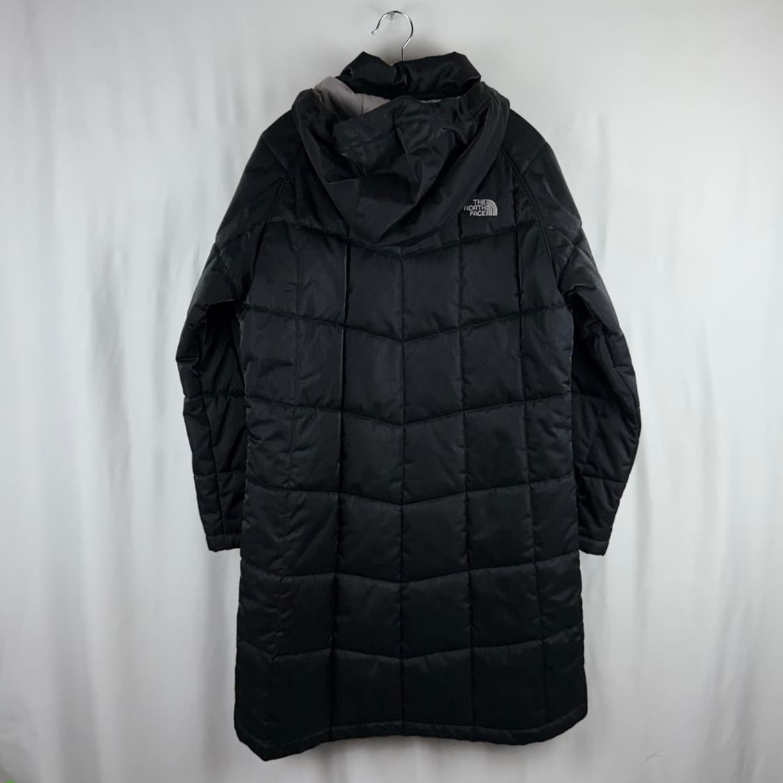 (무료배송)XL) 노스페이스 우먼스 누빔 롱패딩 새틴블랙 상품이미지7