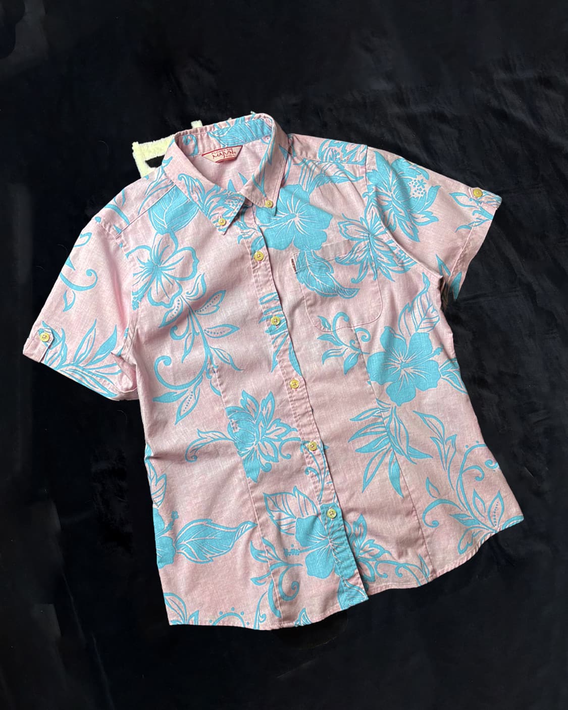 일본빈티지 MAJUN 하와이안셔츠 상품이미지1