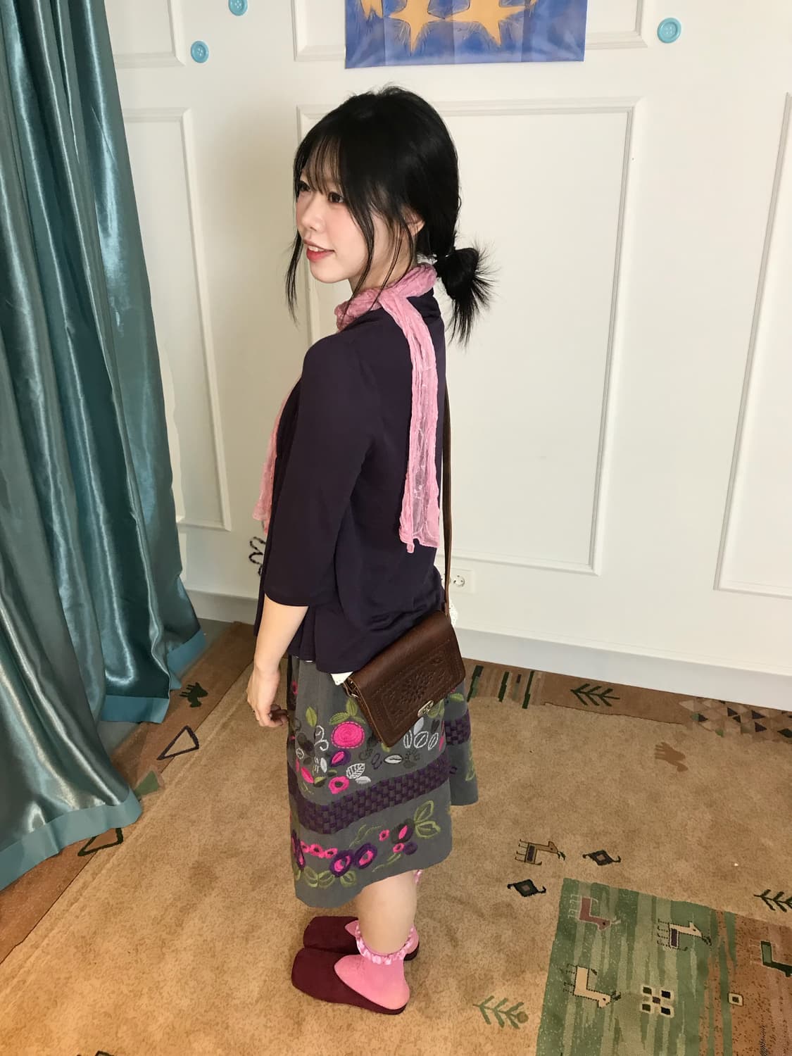 퍼플과 핑크가 조화로운 코디🌷💟 상품이미지5