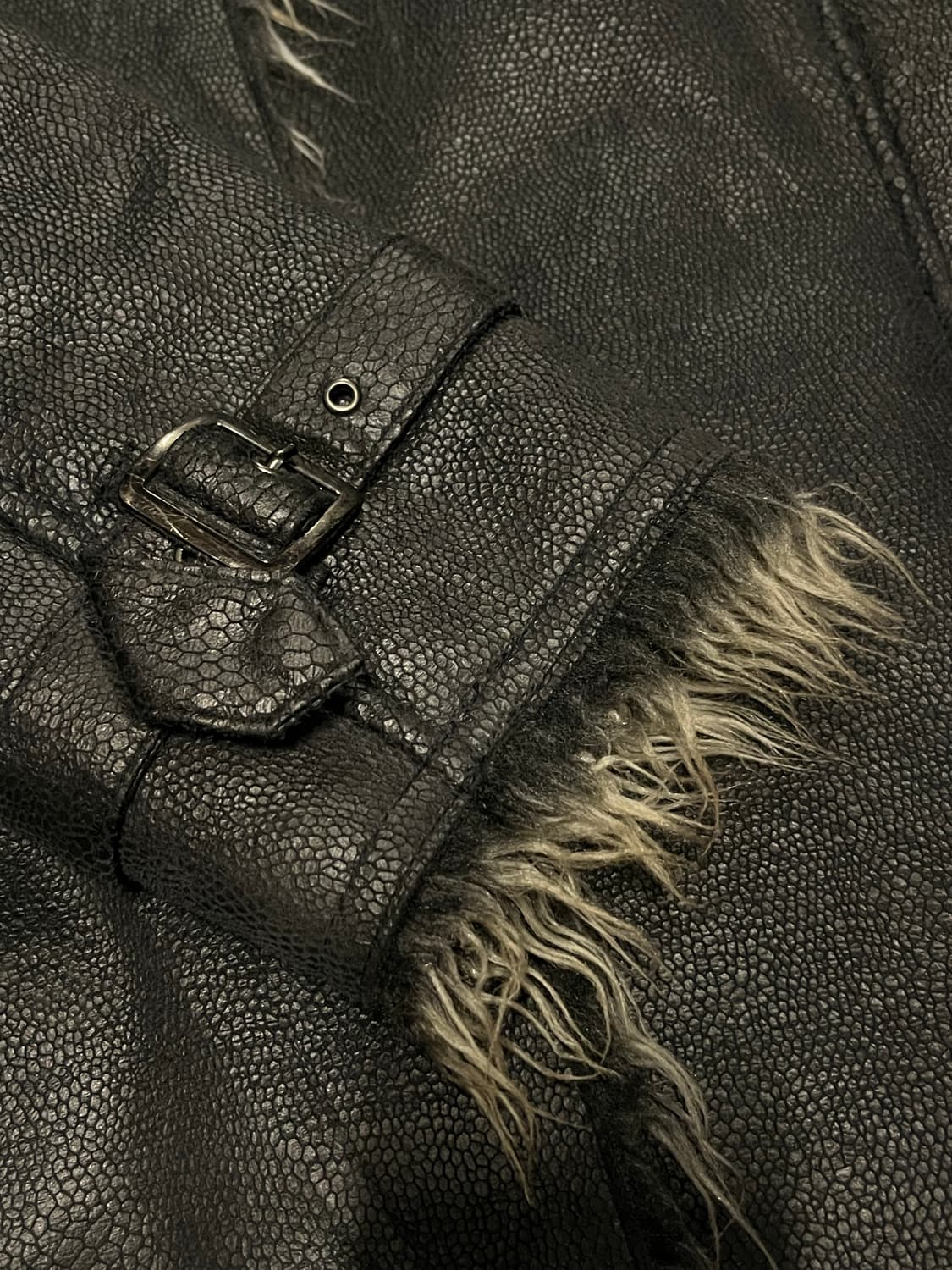 Semantic design fur coat 상품이미지4