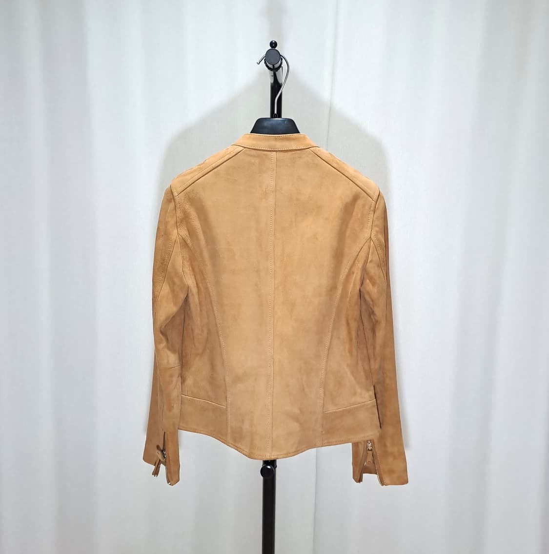 (여성 택포) 마시모두띠 고트스킨 스웨이드 자켓 B607 상품이미지5