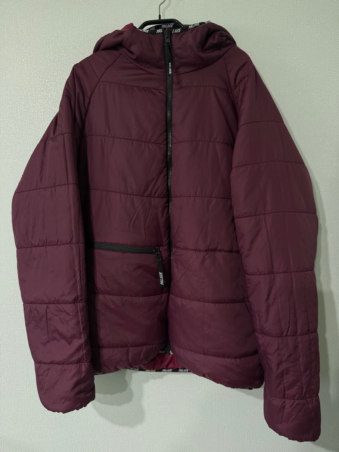 [XL] 팔라스 3M 신슐레이트 리버시블 패킹 자켓 라이너 버건디 상품이미지1