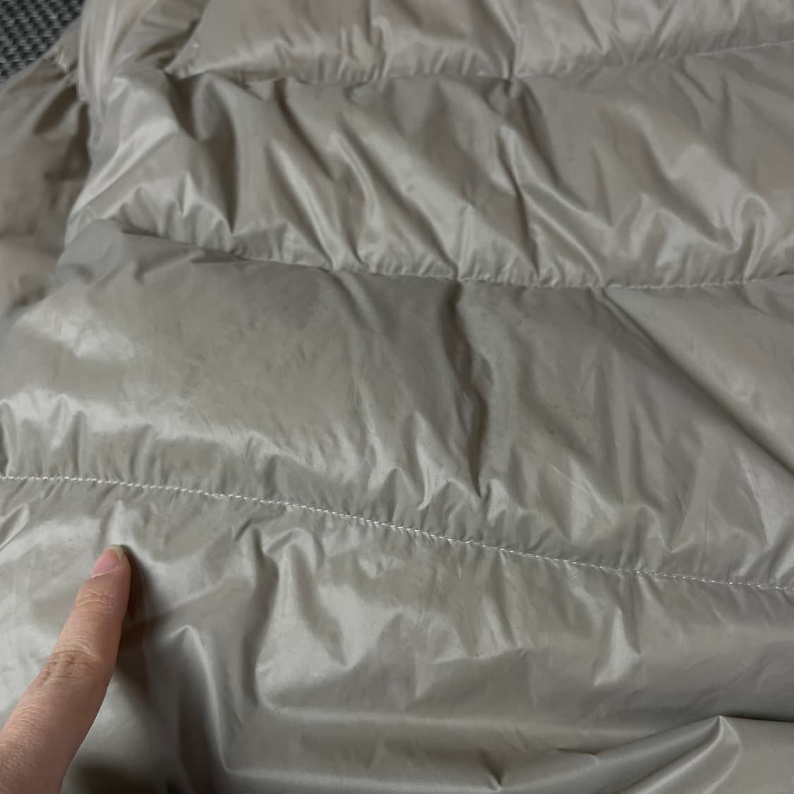 JPN 연베이지 후드 경량 패딩 F 상품이미지9