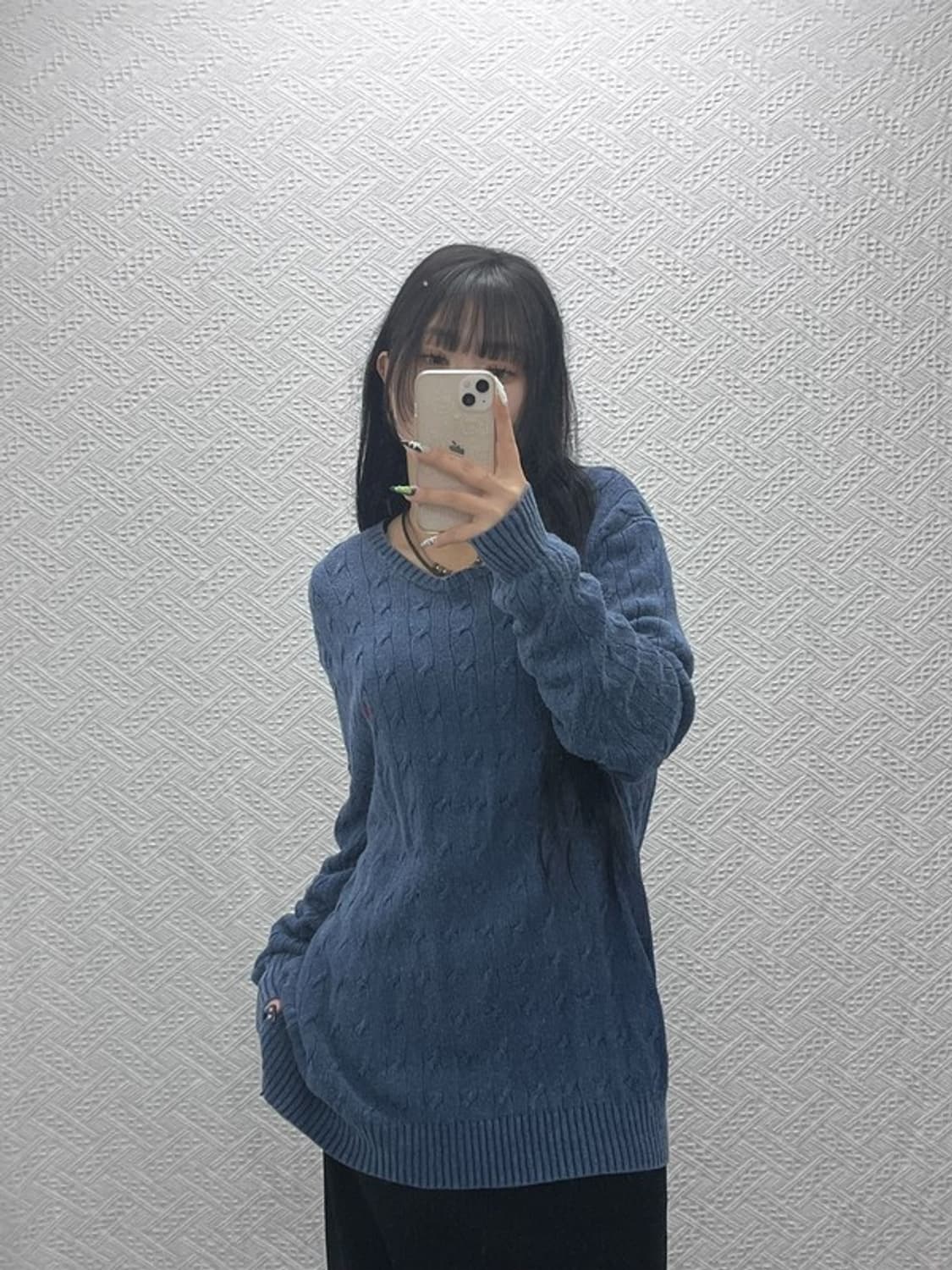 폴로 랄프로렌 캐주얼 크루넥 꽈배기 니트 XXL C08817 상품이미지2