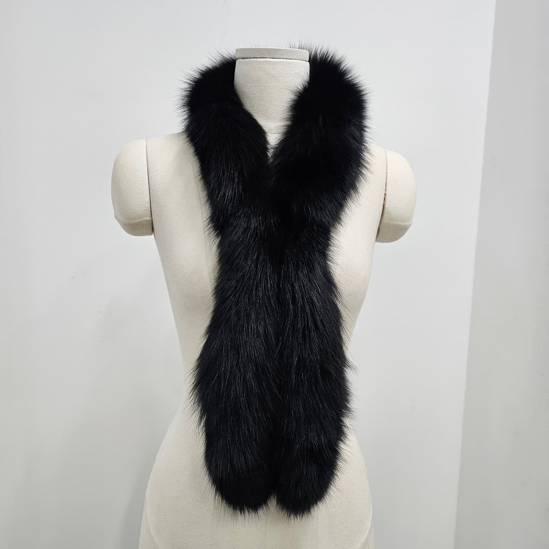 블랙 폭스퍼 머플러 상품이미지1