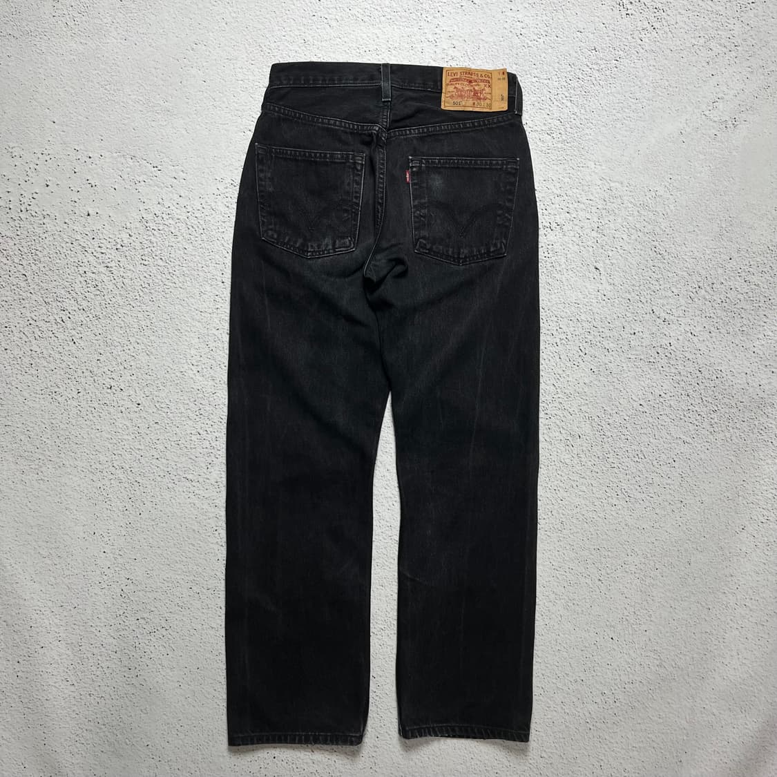 00s Levi's 501 Original Fit Black Denim  상품이미지2