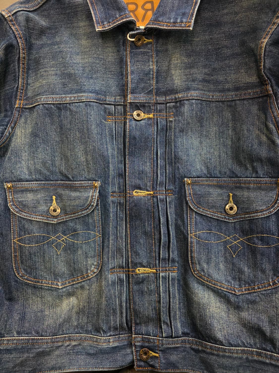 [M] RRL 더블알에 카우보이 데님 자켓 101j style 상품이미지3