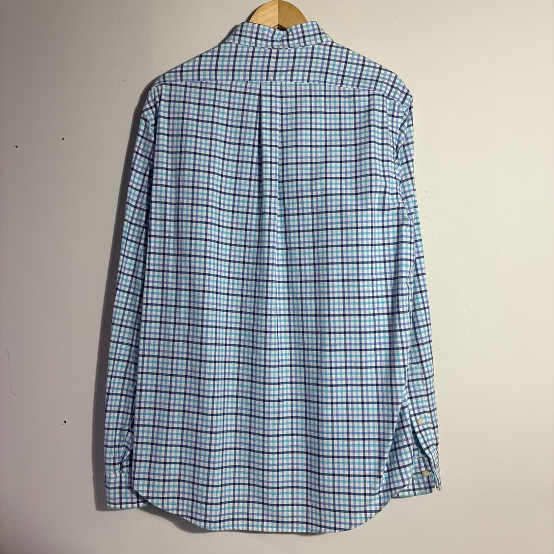 폴로 랄프로렌 블루 & 민트 체크 셔츠 (무료배송) 상품이미지6