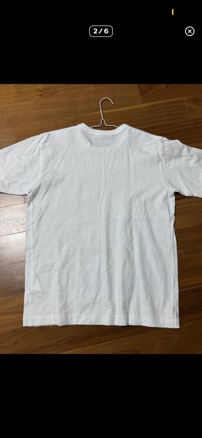꼼데가르송 “Wear With Feeling” 티셔츠 M 상품이미지3