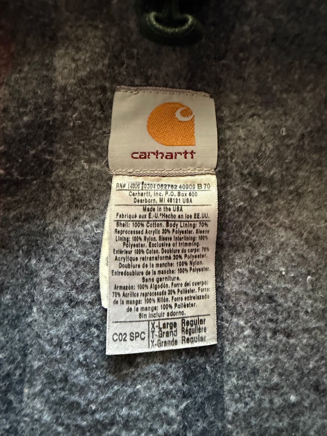 [XL] 칼하트 미시건 자켓 초어 자켓 c02 상품이미지5
