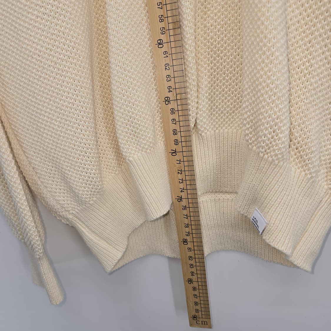 LIFUL 니트 스웨터 / 오버핏 코튼 니트 상품이미지5