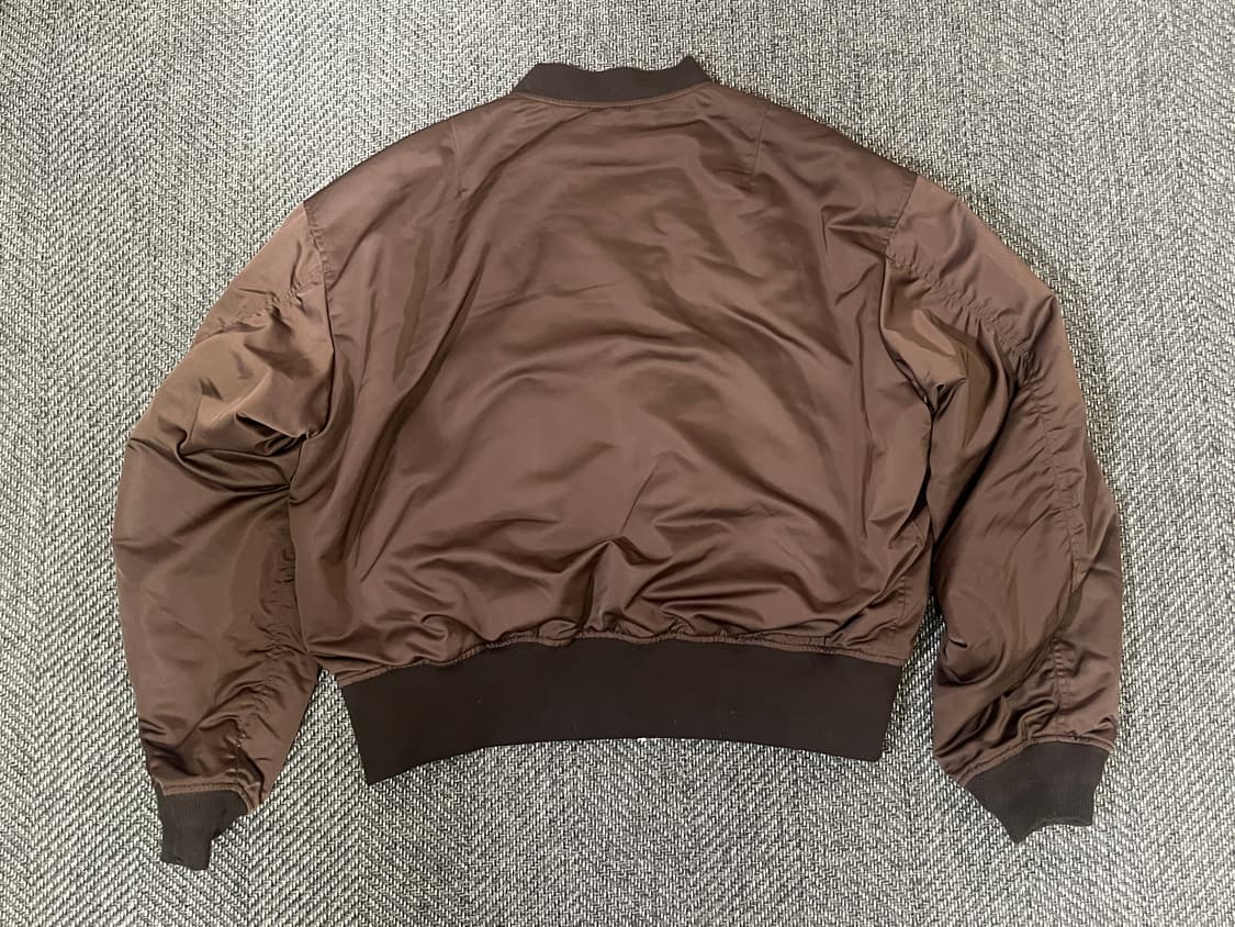 토니웩 MA-1 블루종 자켓 브라운 L(50) 상품이미지2