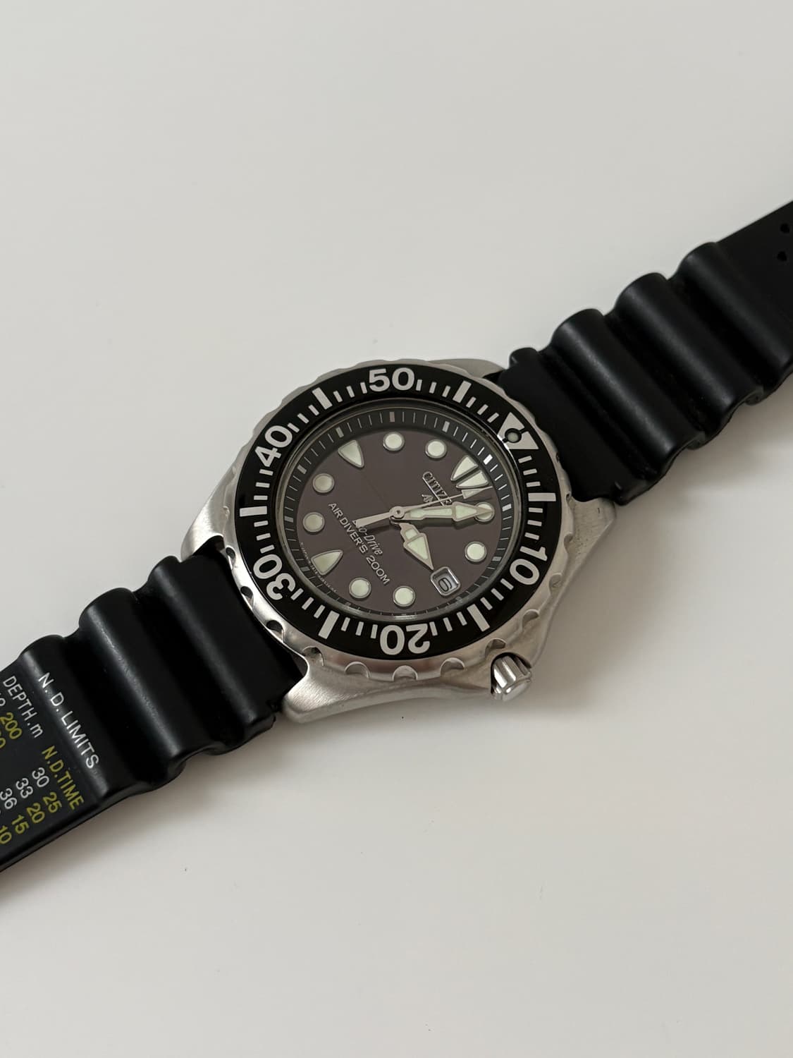 1990s Eco-Drive Air Diver Quartz 상품이미지4