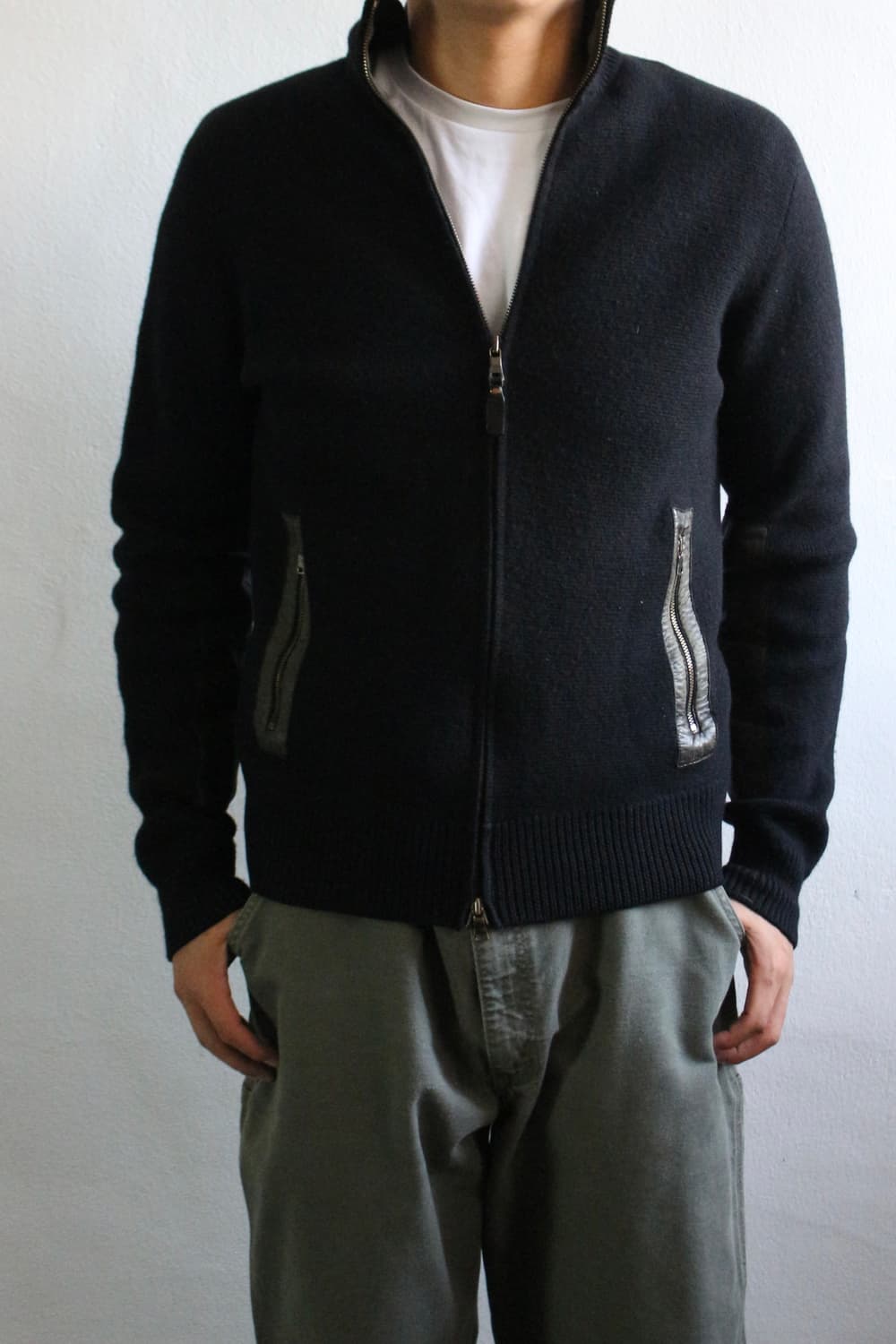 폴로 니트 집업 상품이미지3