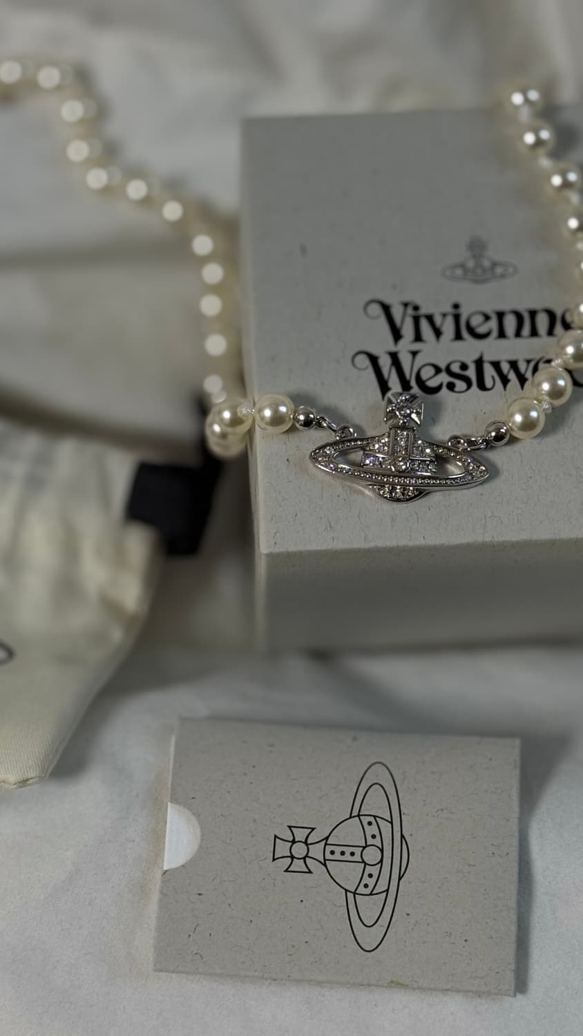 비비안웨스트우드 진주 목걸이 상품이미지1