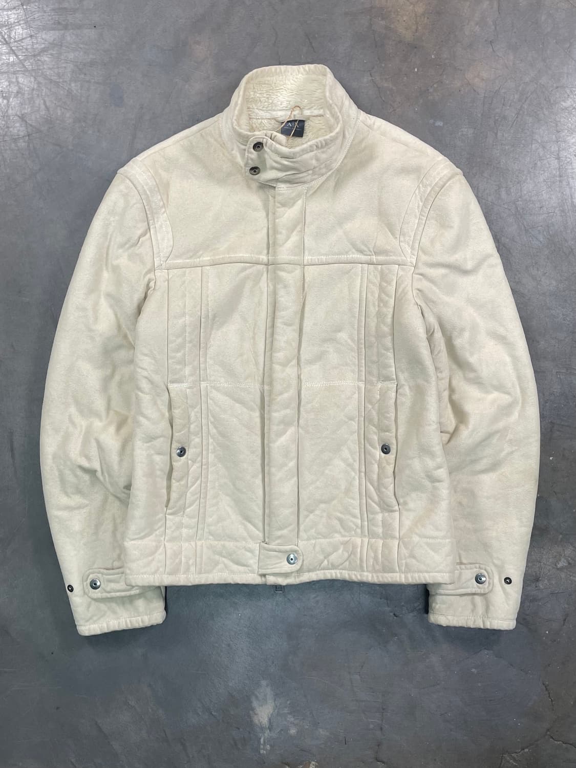 아르마니 스웨이드 쉐르파 무스탕 자켓 상품이미지1