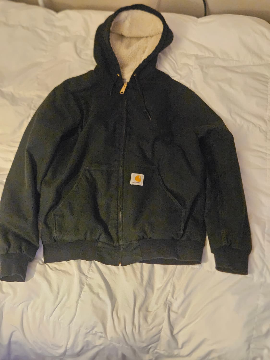 희귀 매물 칼하트 양털 후드집업 상품이미지1
