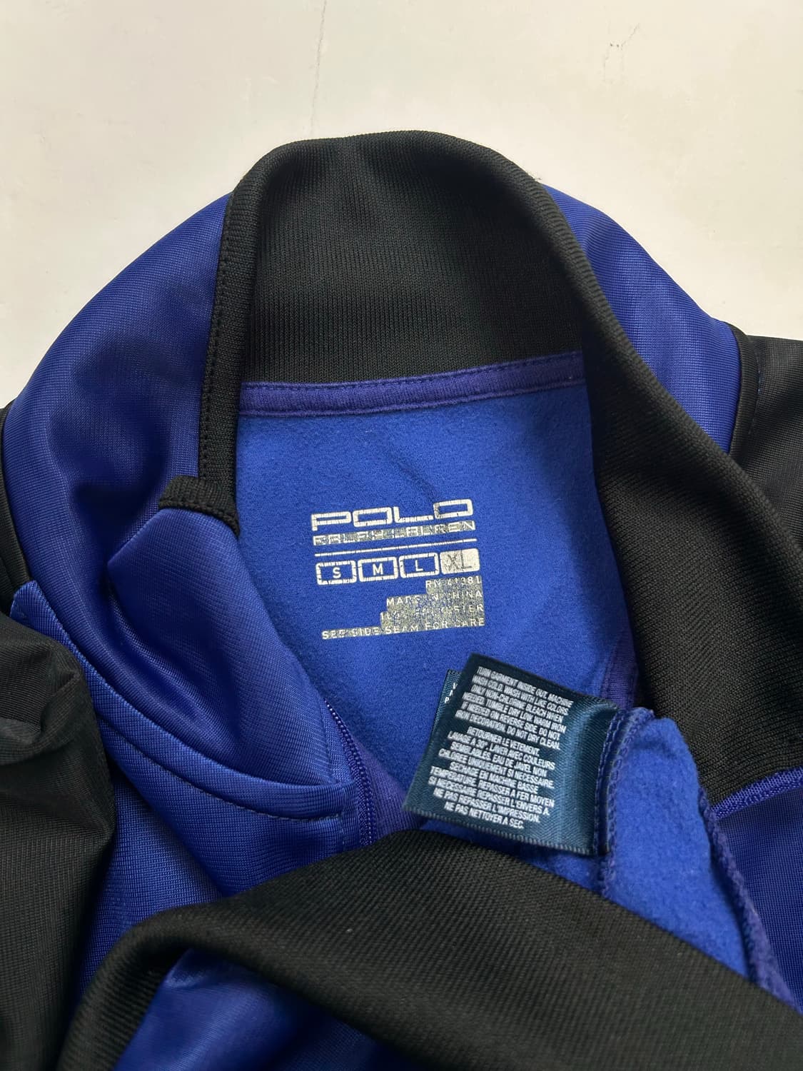 폴로 랄프로렌 빅로고 배색 트랙탑 져지 XL 상품이미지6