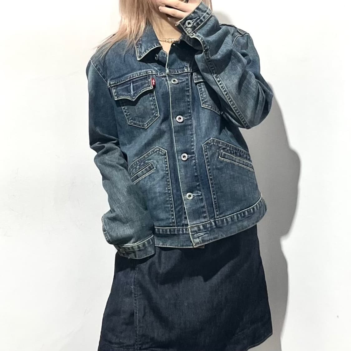 리바이스 워싱 데님 자켓 상품이미지1