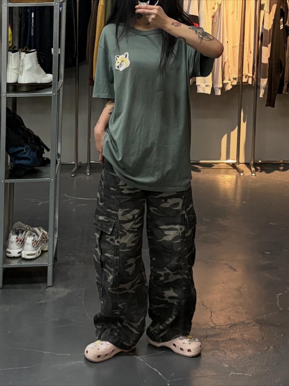 메종키츠네 빅 파스텔 폭스 반팔 A2418 상품이미지1