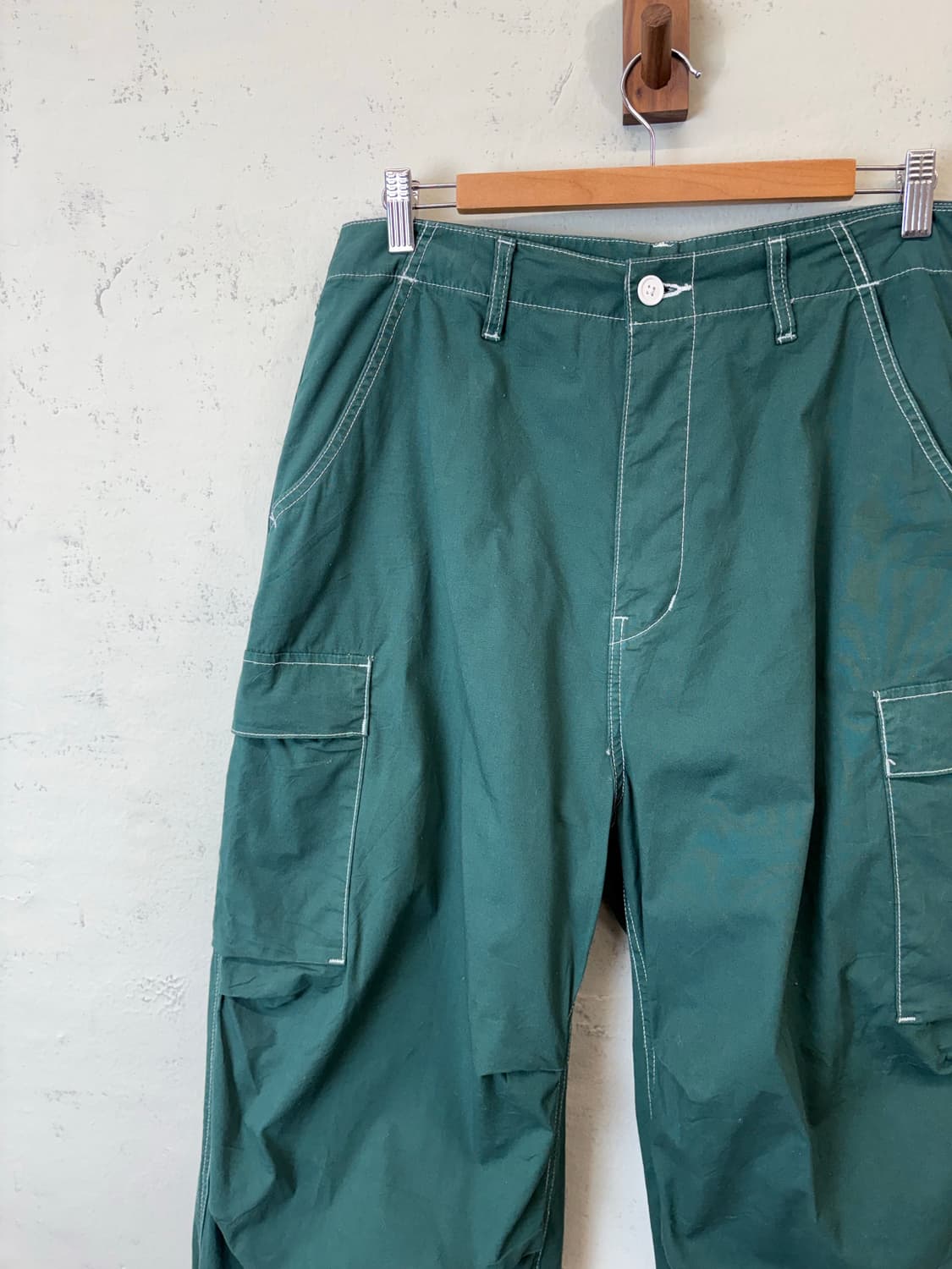 에드윈 빈티지 파라슈트 카고팬츠 그린 상품이미지6