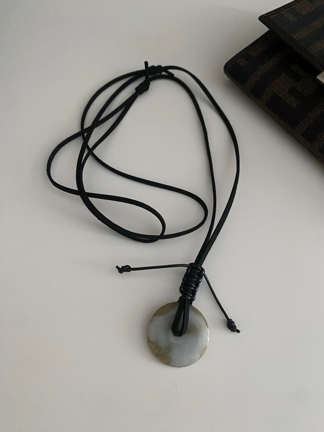 옥 마크라메 네크리스 (Jade) 상품이미지2