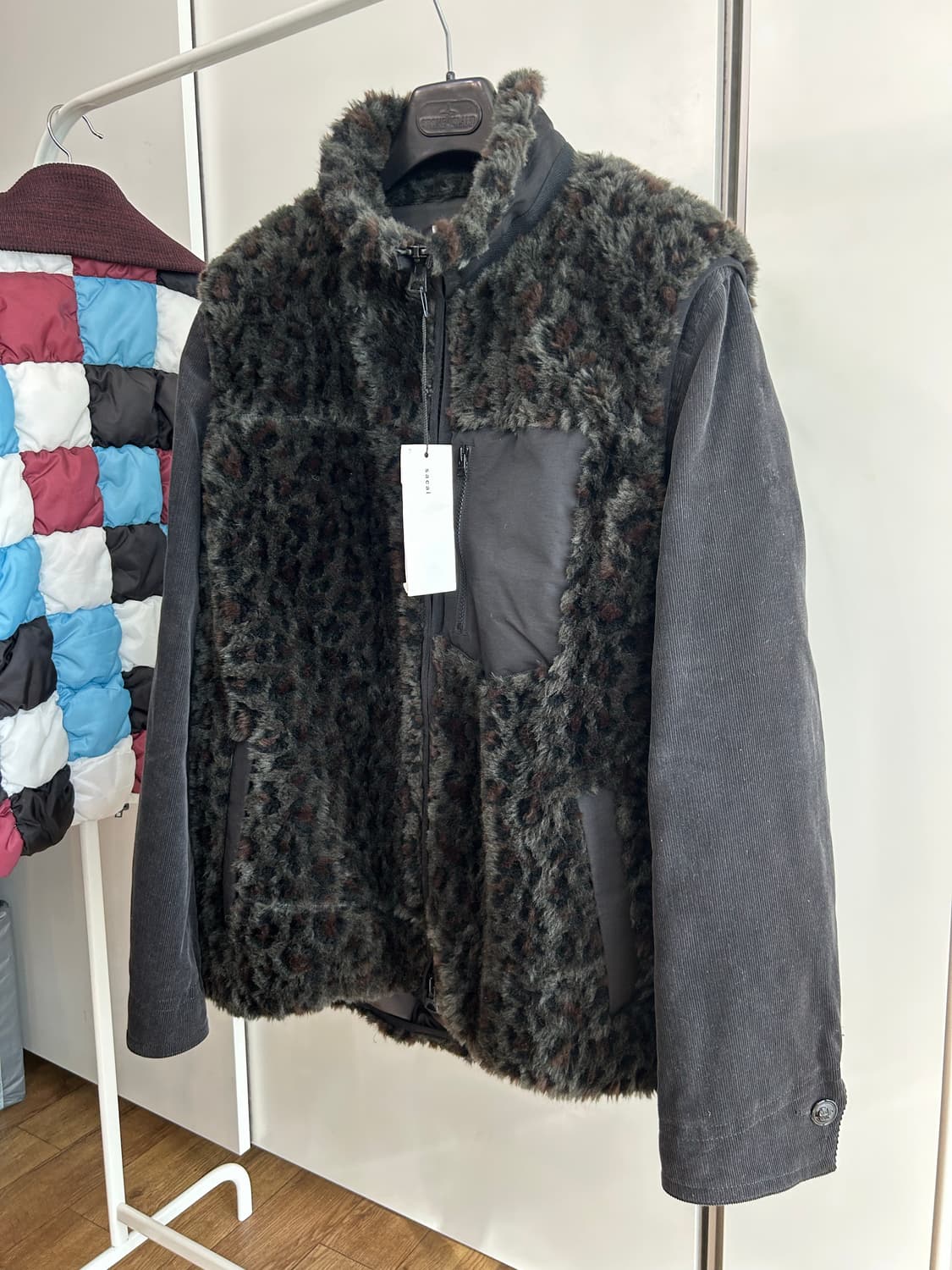 사카이 퍼 트리밍 자켓 상품이미지5