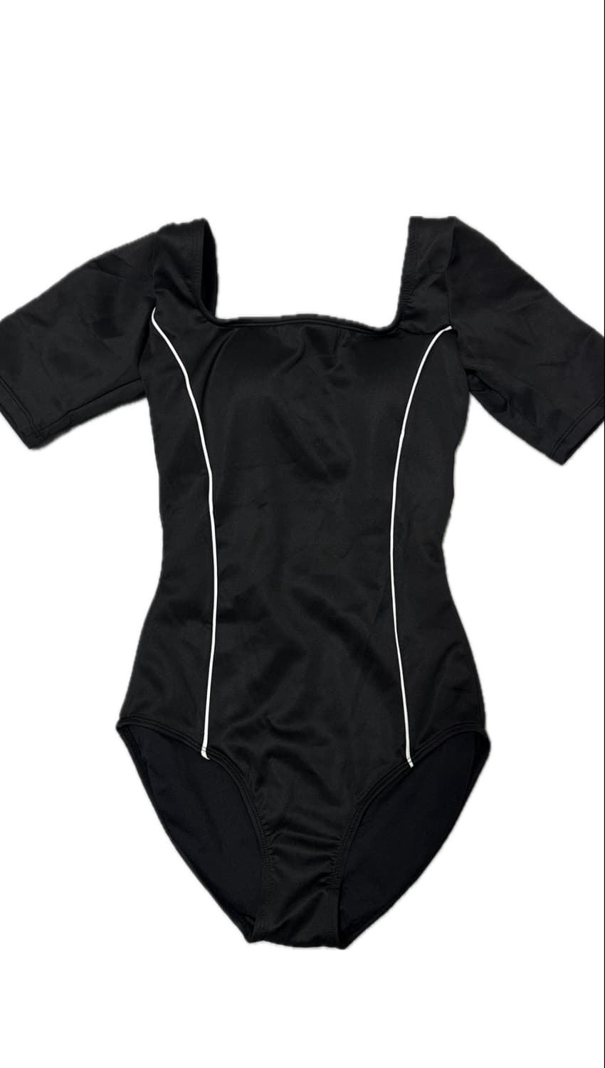 (엔믹스 배이 착용) 솔티플라워 프린세스 백 리본 모노키니 수영복 상품이미지5