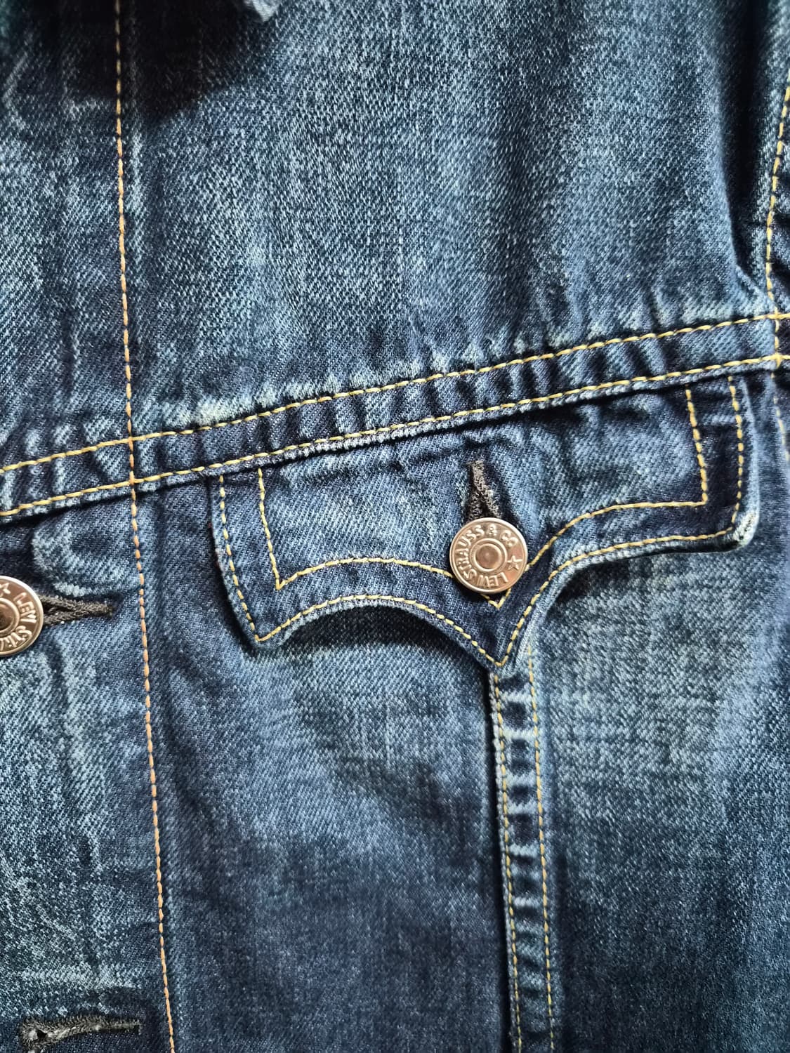 100) 리바이스 70905 타입원 데님자켓 팝니다 상품이미지3