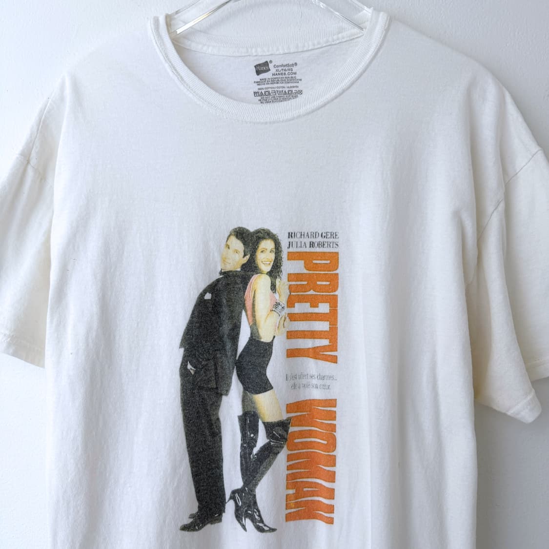 귀여운여인 프리티우먼 영화 무비 포스터 빈티지 반팔 티셔츠 상품이미지1