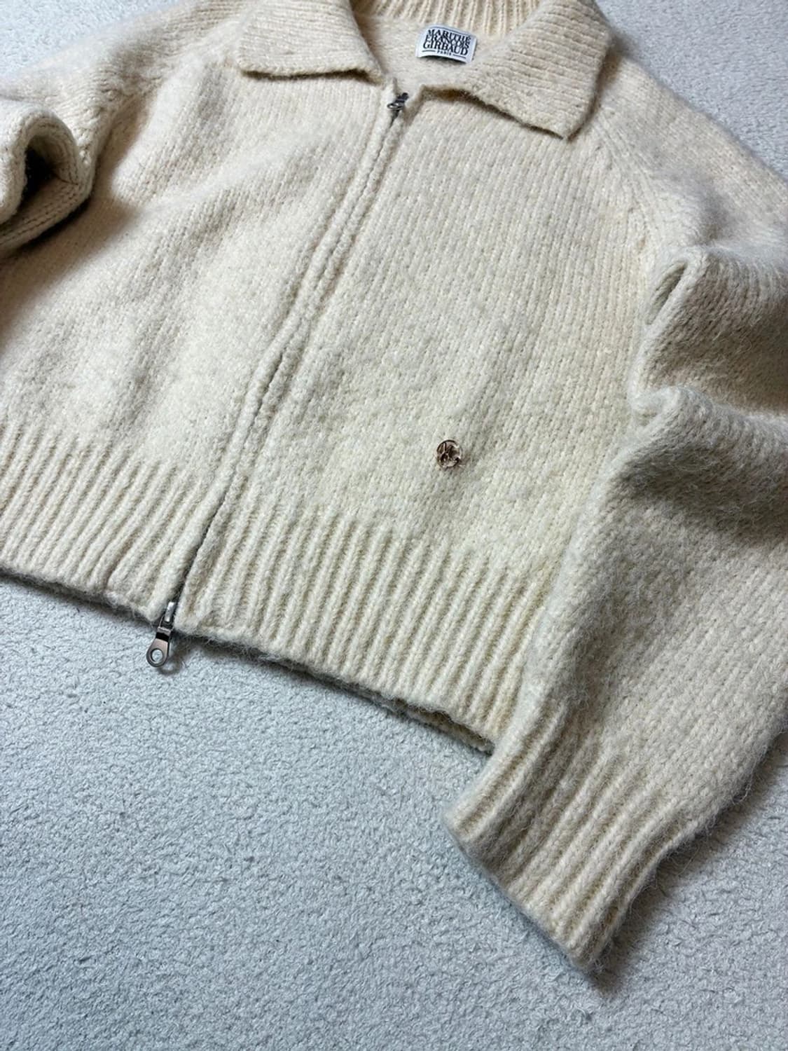 마리떼프랑소와저버 헤이리 니트 집업 가디건 PN7957 상품이미지3