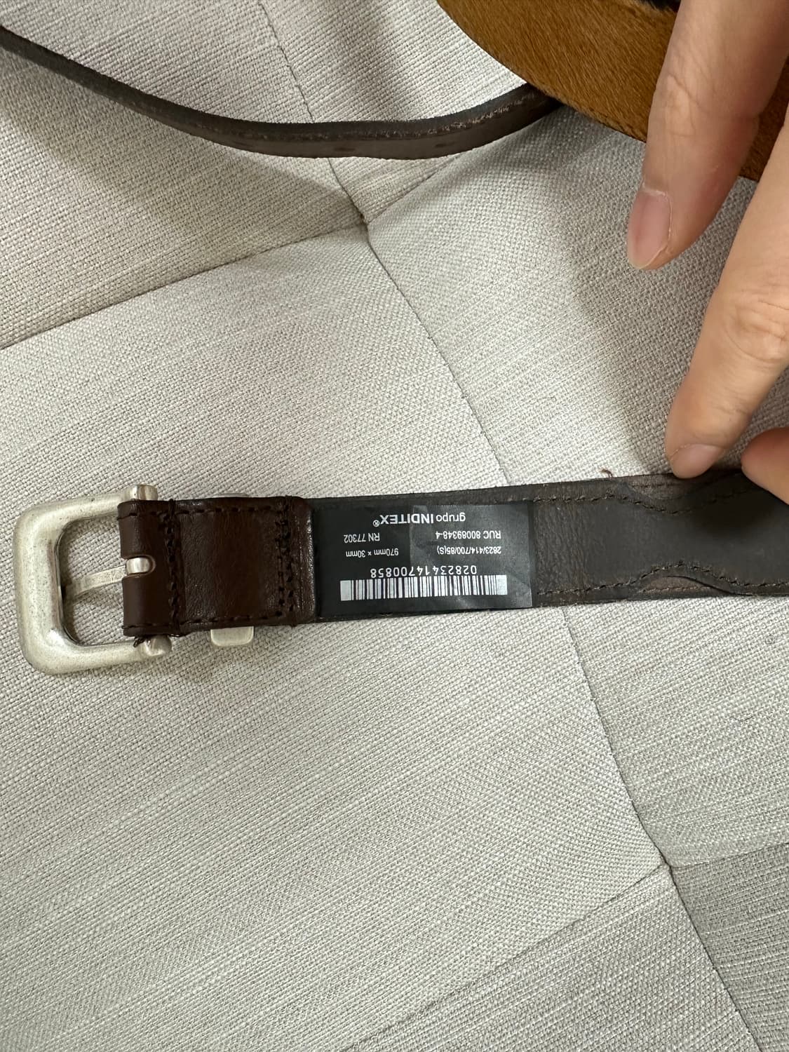 자라 웨스턴 벨트팔아요 상품이미지2