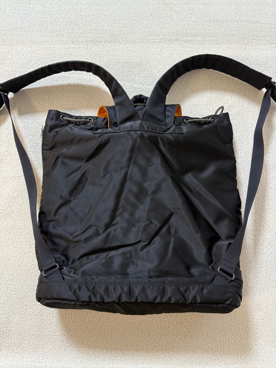 (미사용급) PORTER 포터 탱커 백팩 럭색 지퍼 블랙 상품이미지2