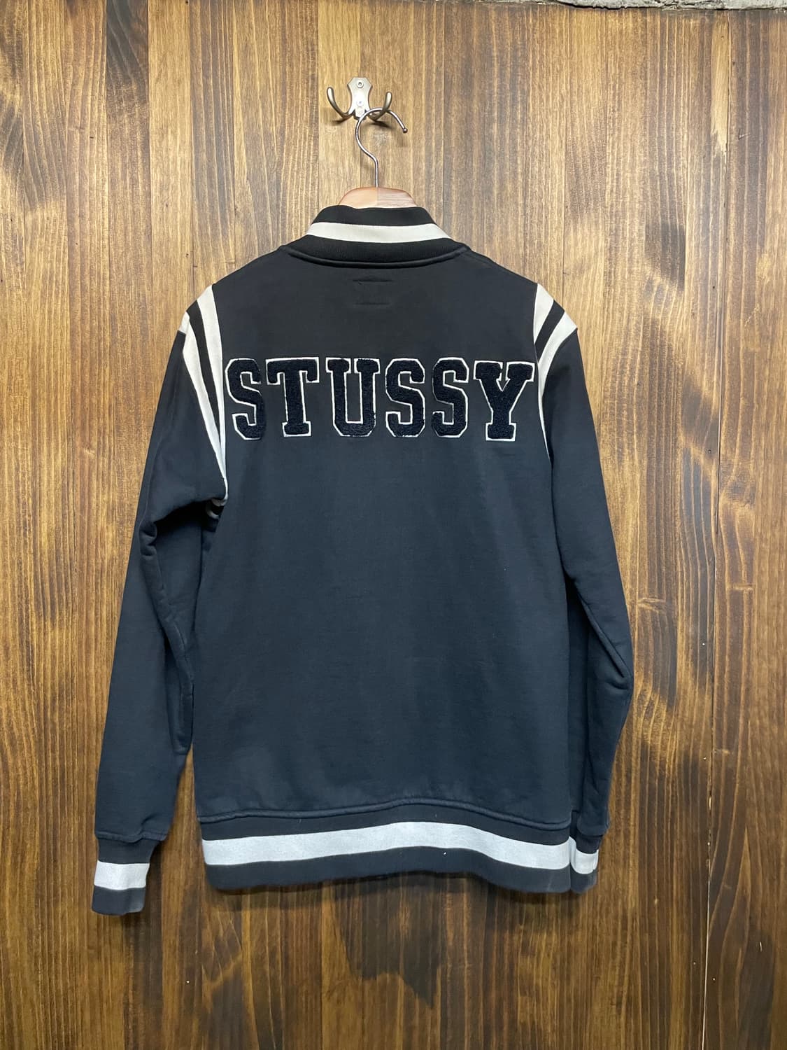 Stussy Crown Logo Varsity Jacket 상품이미지3