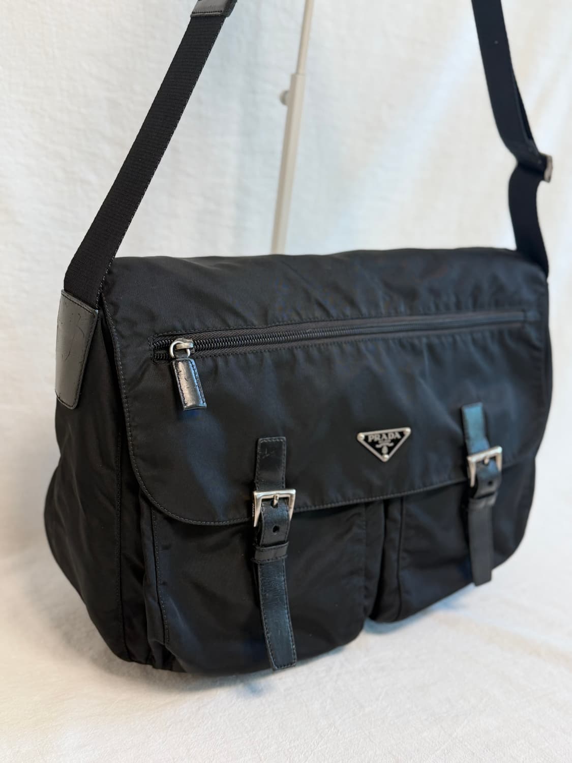 정품 프라다 포코노 나일론 투포켓  크로스백 메신저백 숄더백 상품이미지5