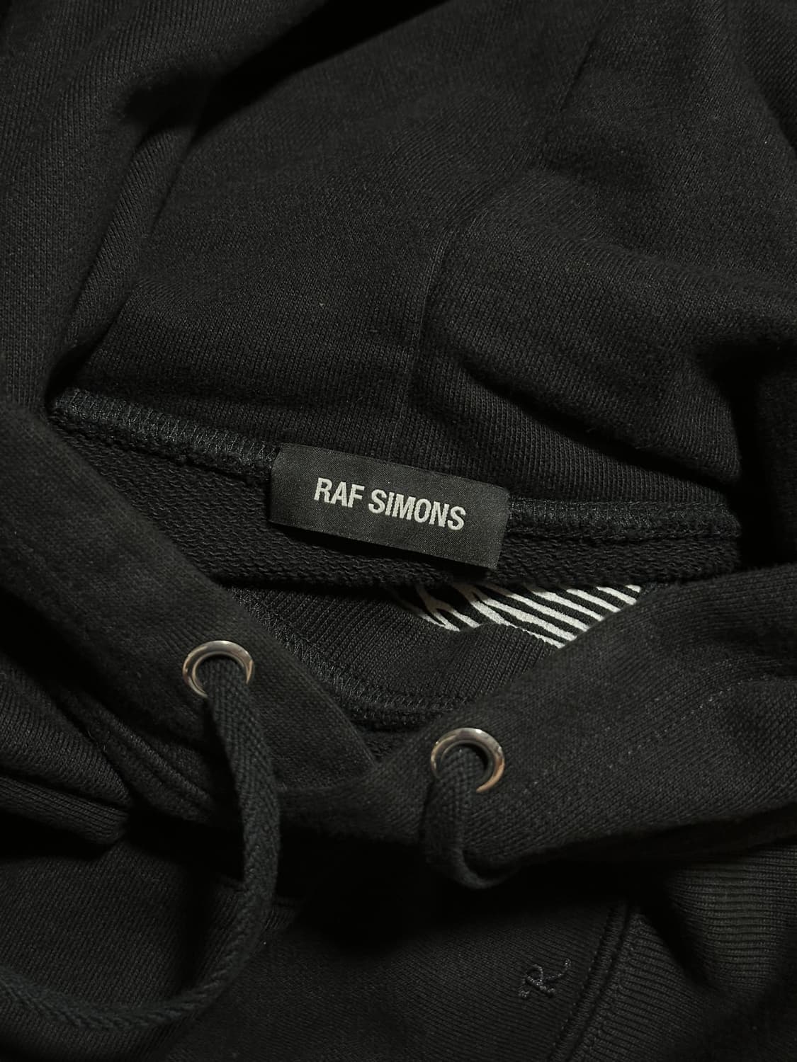 [M] 라프시몬스 조이디비전 컷 아웃 후드 상품이미지5