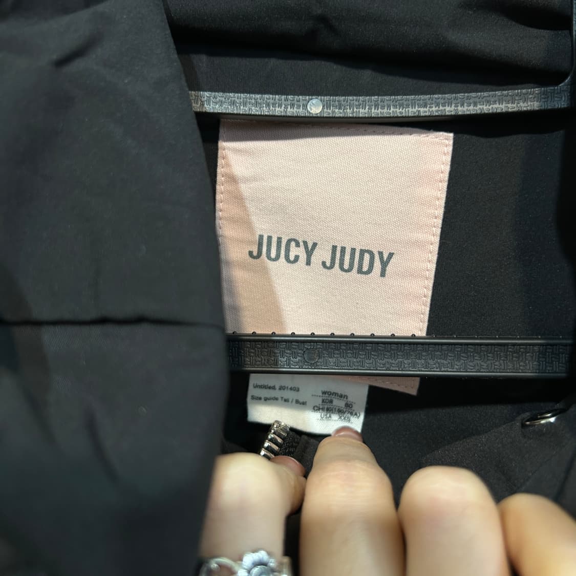 쥬시쥬디 여성 구스다운 롱패딩 상품이미지2