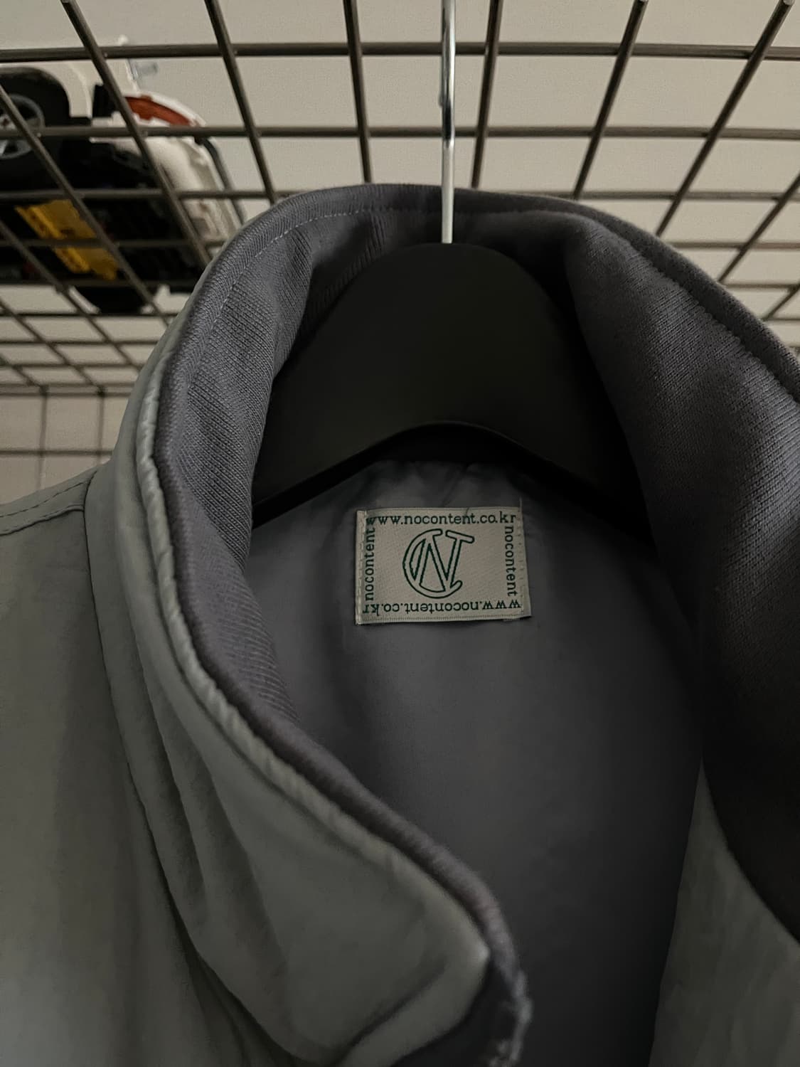 노콘텐츠 윈터 점퍼 라이트 그레이 상품이미지4