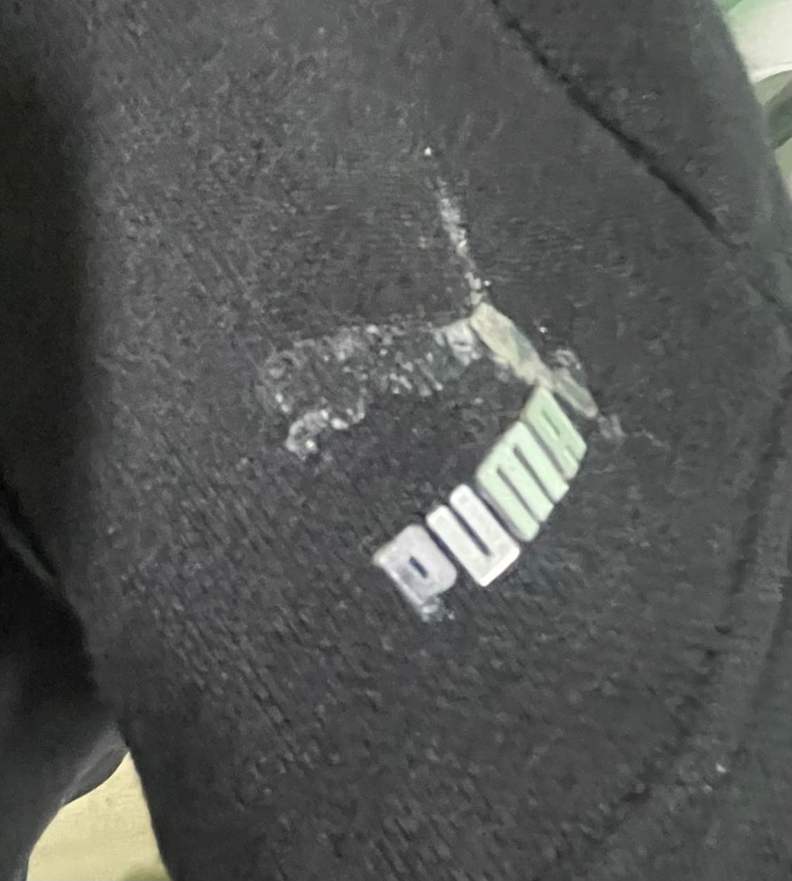 (오늘만) 포더피피 빈티지 퓨마 블랙 후드집업 (택포) 상품이미지2