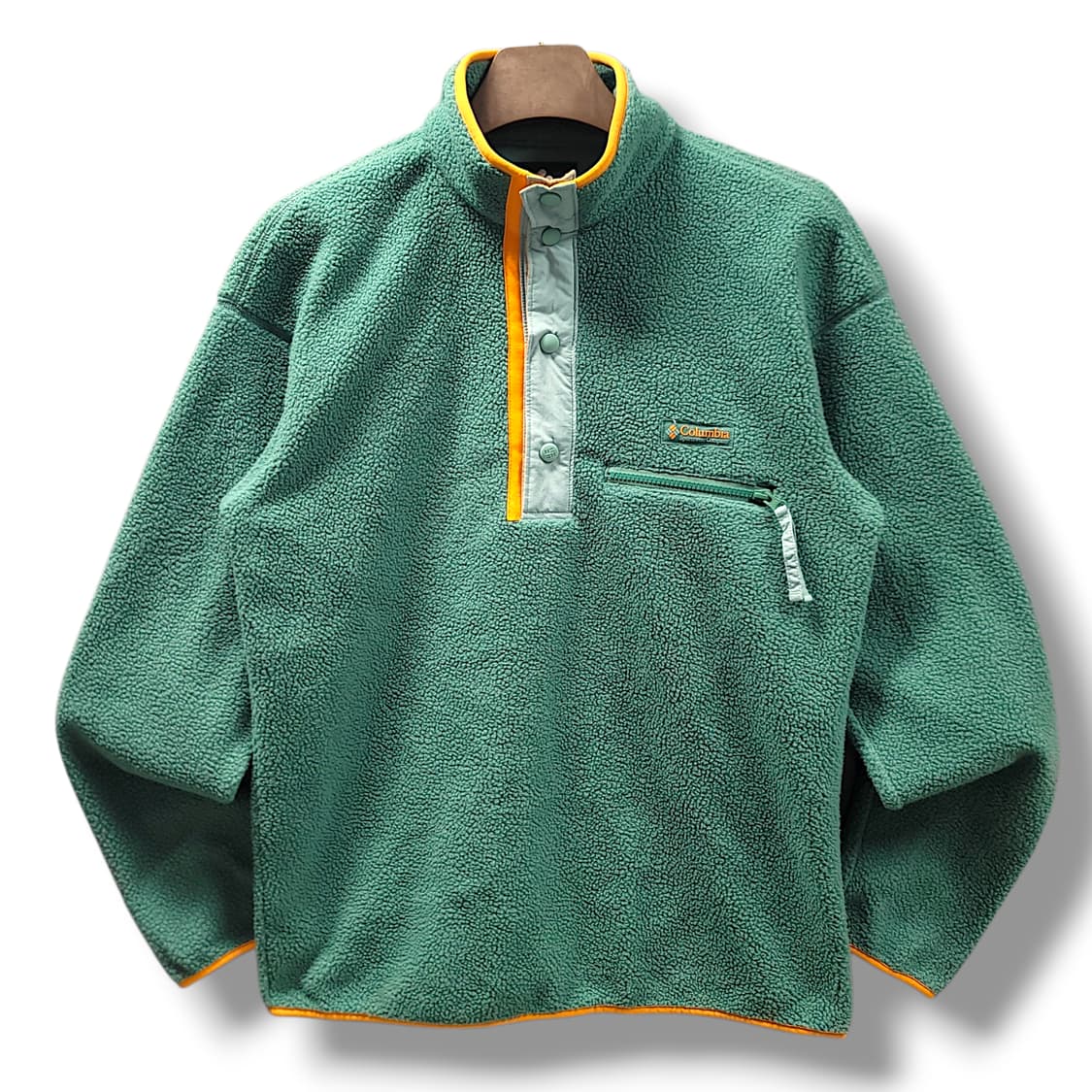 [S] 컬럼비아 헬베시아 하프스냅 플리스 풀오버 아노락 상품이미지1