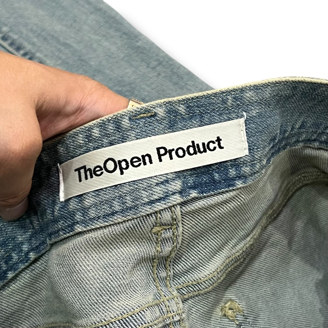  더오픈프로덕트 부츠컷 데님팬츠 y13881 상품이미지9