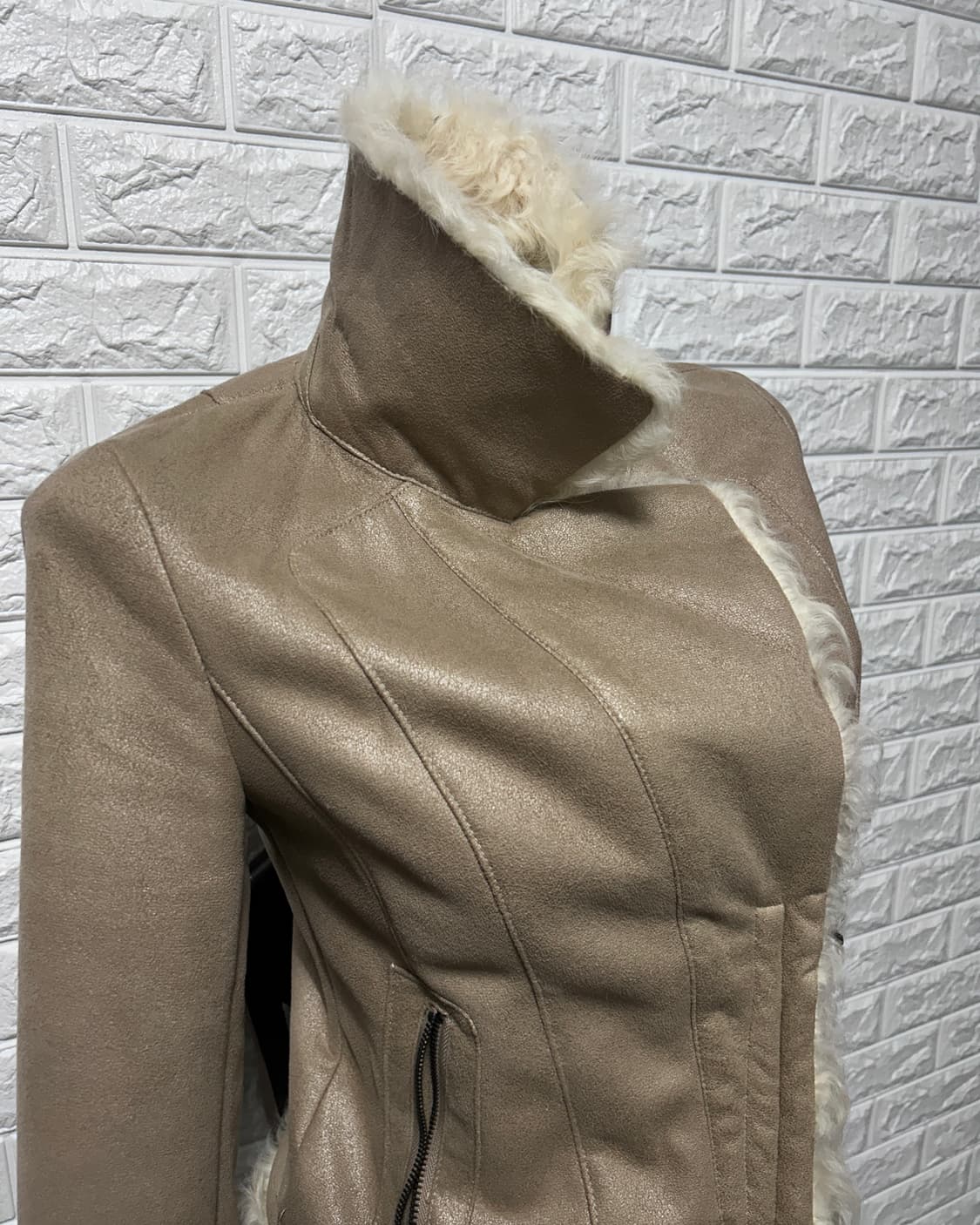 00‘s Y2K Shearling Short Jacket 상품이미지5