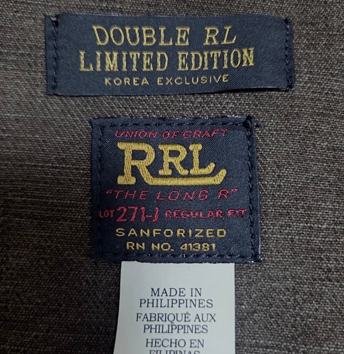 [구매] 더블알엘 rrl lot271 코리아 익스클루시브 XL 상품이미지1