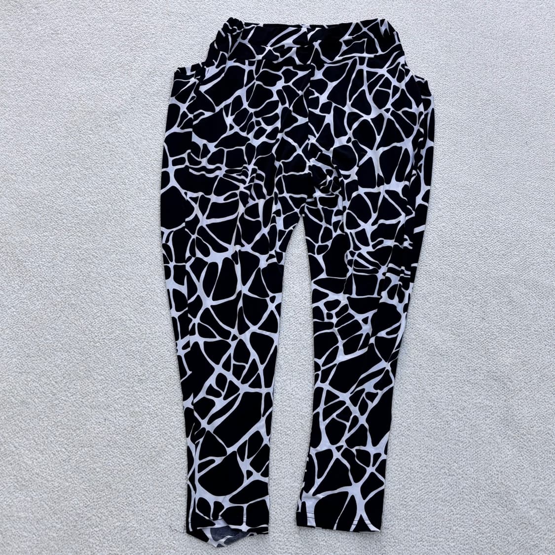 실측확인 빈티지 기린무늬 팬츠 0423E 상품이미지2