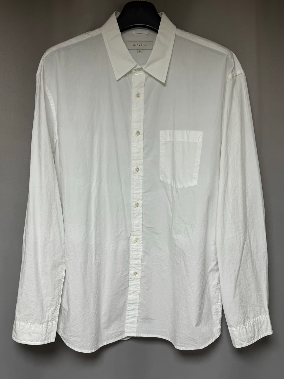 유니온블루 에디터 셔츠 화이트 XL 택포 3.0 상품이미지1