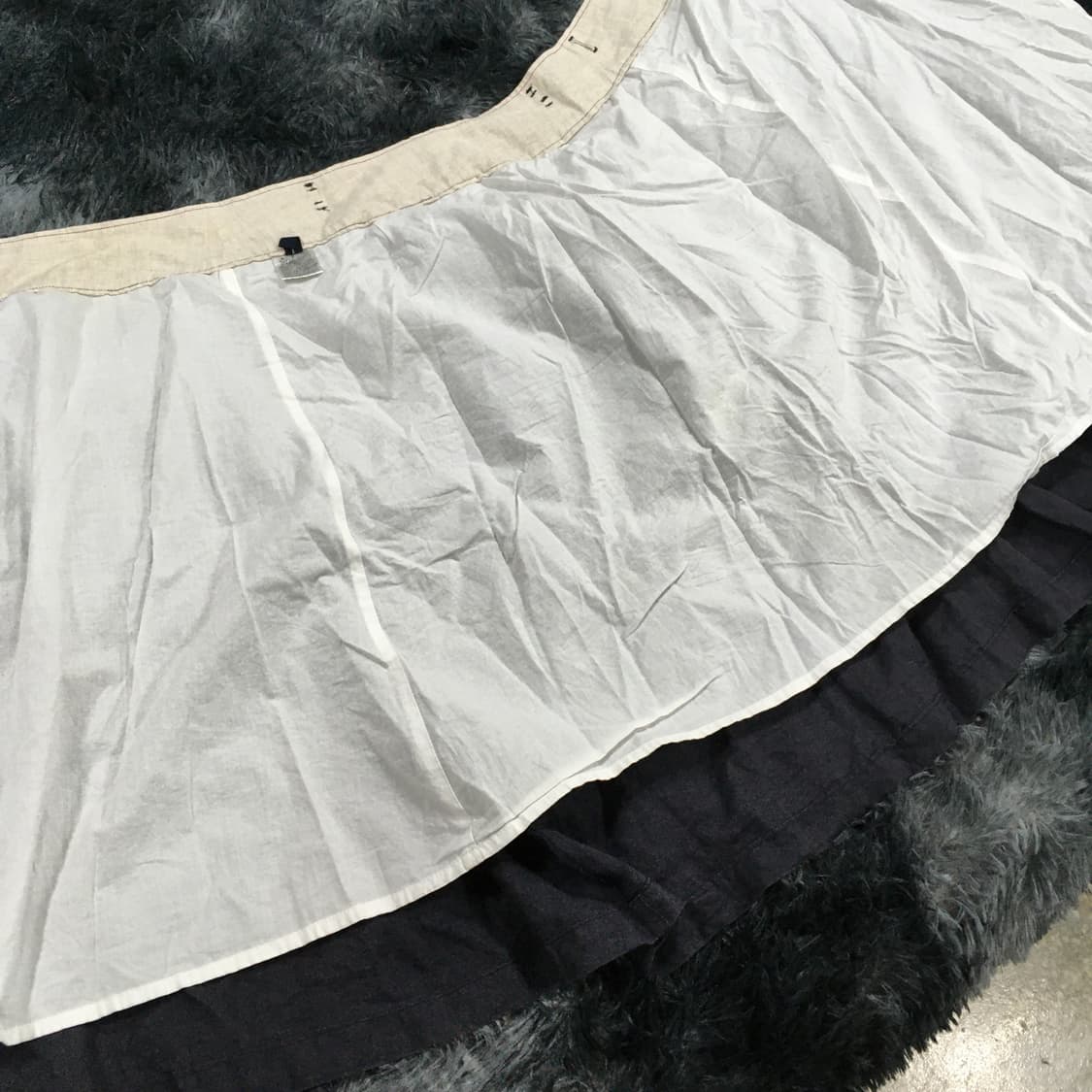 투티/0159 린넨 랩스커트 미디 모리걸 아메카지 상품이미지7