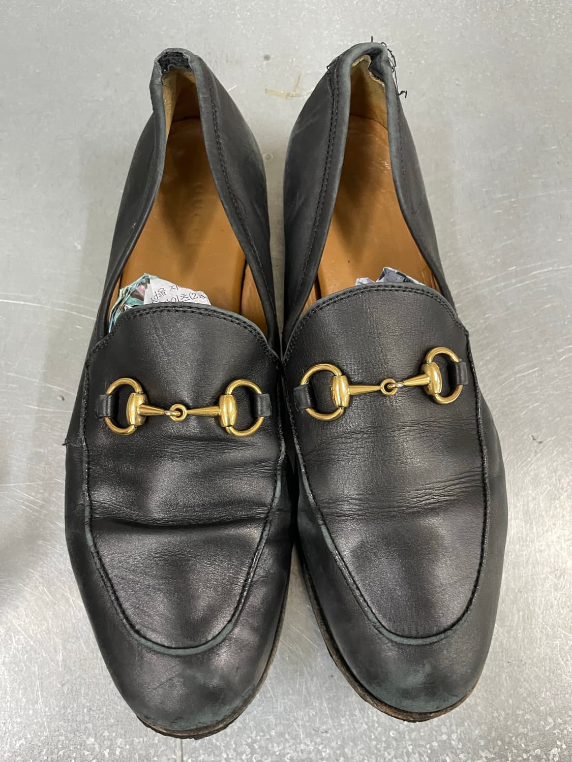 구찌 조던 레더 로퍼 EU37 상품이미지5