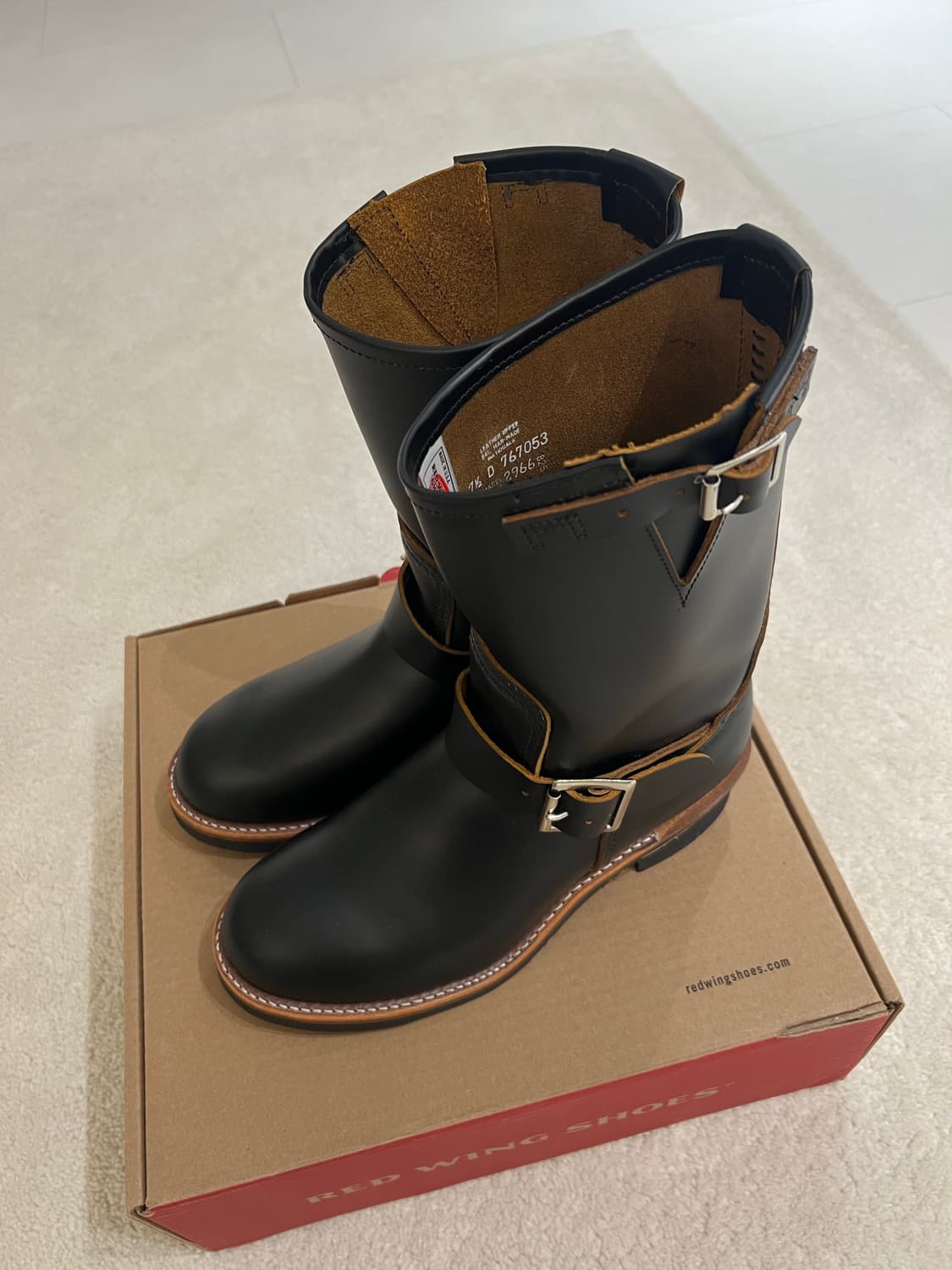 레드윙 2966 엔지니어 부츠 블랙 클론다이크 상품이미지2