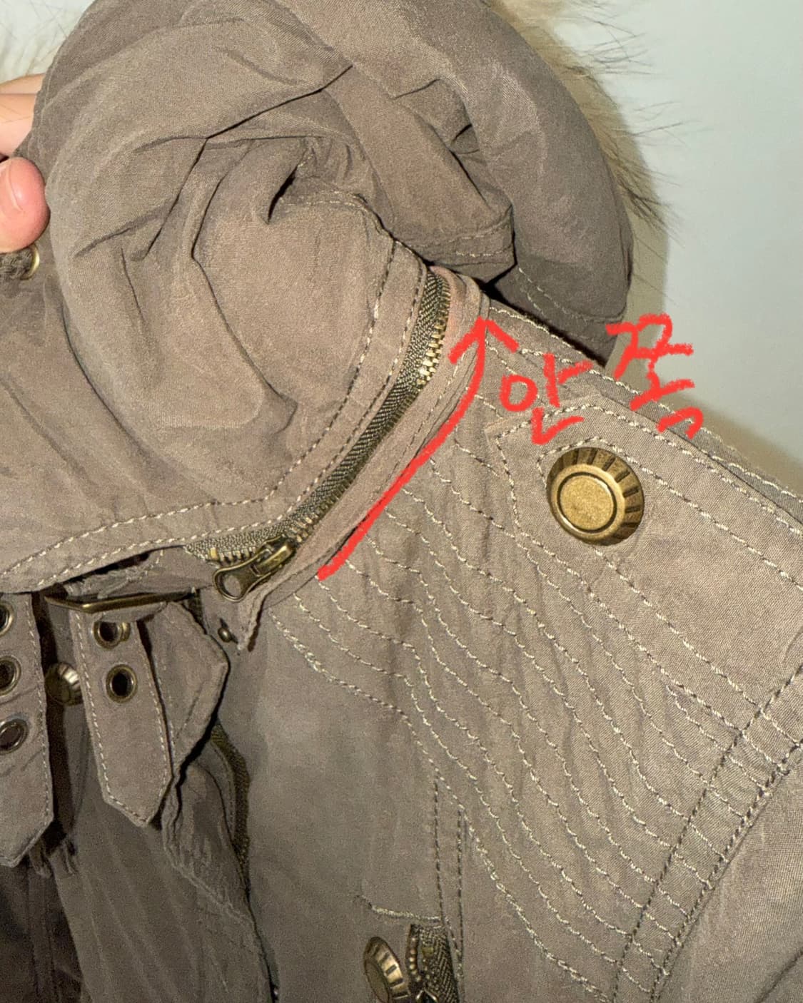 Ozoc 야상 점퍼 상품이미지7